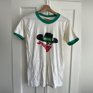 Vintage Skoal Bandit USA Tobacco Company T-shirt Size large Cap Sleeve